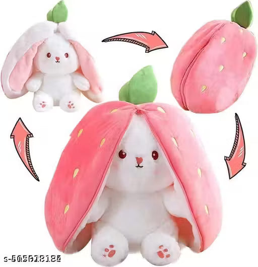 Pink Bunny Plush Toy
